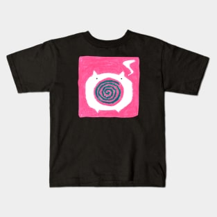 Pig Mosquito Coil Kids T-Shirt